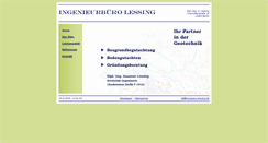 Desktop Screenshot of ing-buero-lessing.de